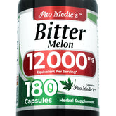 FITO MEDIC'S Bitter Melon Extract Capsules 180 Count front view