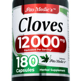 FITO MEDIC'S Cloves 600 mg Capsules bottle front view