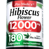 FITO MEDIC'S Hibiscus Capsules 600mg front view with packaging