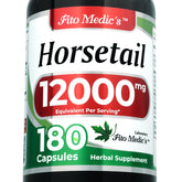 FITO MEDIC'S Horsetail Extract 600mg capsules bottle front view