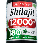 FITO MEDIC'S Shilajit Capsules bottle front view