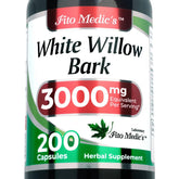 FITO MEDIC'S White Willow Bark supplement bottle front view