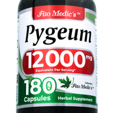 FITOMEDIC'S Pygeum Bark 600mg capsules front view