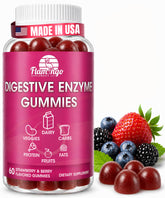 Flamingo Supplements Multi-Enzymes Chewable Gummies front view packaging