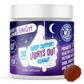 FlavCity Lights Out Gummies front view