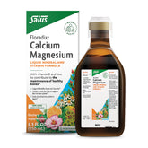 Floradix Calcium Magnesium liquid supplement bottle front view