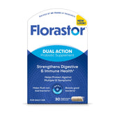 Florastor Probiotic Supplement 250mg capsules front view