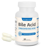 Florvyn Conjugated Bile Acid Supplement 1000mg front view of packaging