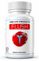 Flush Asian Glow Support Supplement front view packaging