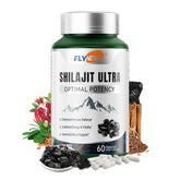 Flynew Shilajit Capsules front view with packaging
