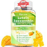 Flyrocer Lutein Gummies 25mg front view packaging