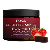 FOCL Female Libido Gummies front view packaging