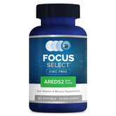 Focus Vision Supplements Zinc Free AREDS 2 Eye Vitamins 180 softgel capsules front view