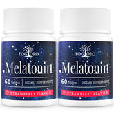 Fogoro Melatonin Sleep Supplement 50mg 60 Tablets front view