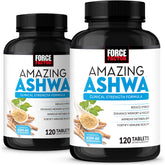 Force Factor Amazing Ashwa 30 Tablets front view