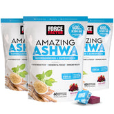 Force Factor Amazing Ashwa Soft Chews front view packaging