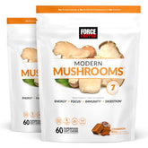Force Factor Modern Mushrooms Soft Chews front view packaging
