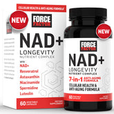 Force Factor NAD+ Longevity Nutrient Complex 40g supplement front view