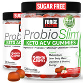 Force Factor ProbioSlim Keto ACV Gummies front view packaging