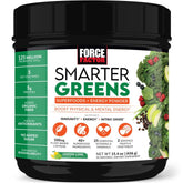 Force Factor Smarter Greens Superfoods + Energy Powder front view