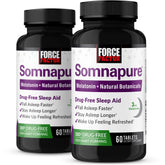 Force Factor Somnapure Sleep Aid 120 Tablets front view