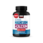 Force Factor Ultimate Magnesium Bone & Muscle 300mg tablets front view