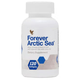 Forever Arctic Sea Omega-3 softgels front view with packaging