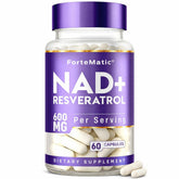 Fortematic Resveratrol Supplement 60 capsules front view