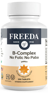 FREEDA B-Complex Vitamin Supplement front view