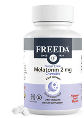 FREEDA Chewable Melatonin 2mg front view packaging