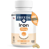 FREEDA Iron Supplement 29mg front view packaging