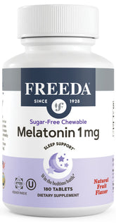 FREEDA Melatonin Chewable Tablets 1mg front view