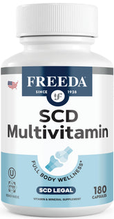 FREEDA SCD Adult Multivitamins front view of the bottle
