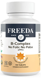 FREEDA Super Vitamin B Complex 100 capsules front view