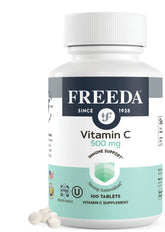 FREEDA Vitamin C 500mg tablets front view