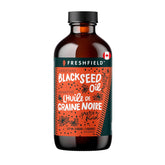 Freshfield Black Seed Oil 227g front view with glass bottle