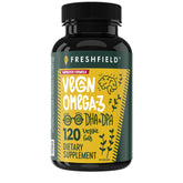 Freshfield Vegan Omega-3 DHA + DPA 225mg capsules front view