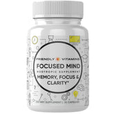 FRIENDLY VITAMINS Focused Mind Ginkgo Biloba Supplement front view