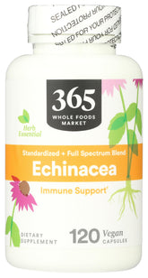 Front view of 365 by Whole Foods Market Echinacea Supplement 120 count