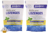 Front view of American Biotech Labs Silver Biotics Lozenges packaging