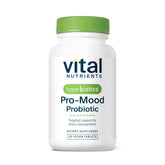Front view of Hyperbiotics Advanced Daily Probiotic Support capsule bottle