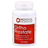 Front view of PROTOCOL FOR LIFE BALANCE Saw Palmetto Prostate Support 160mg softgel bottle