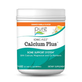 Front view of PURE ESSENCE LABS Calcium and Magnesium Supplement 476g