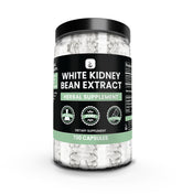 Front view of PURE ORIGINAL INGREDIENTS White Kidney Bean Capsules packaging