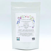 Front view of White Label Organic Valerian Root Cut 57g packaging