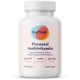 FullWell Women's Prenatal Multivitamin front view with packaging
