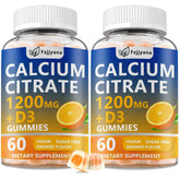 Fzjjyana Calcium Citrate Gummies front view with packaging