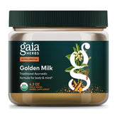 Gaia Herbs Golden Milk Vegan Blend 356g front view