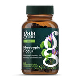 Gaia Herbs Nootropic Focus herbal supplement front view