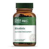 Gaia Herbs PRO Rhodiola Adaptogen Supplement 120mg front view